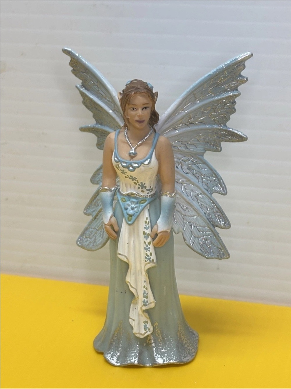 2006 Schleich Bayala Eyela 70403 Sun Elf Princess Blue Wings Fairy Elf RETIRED